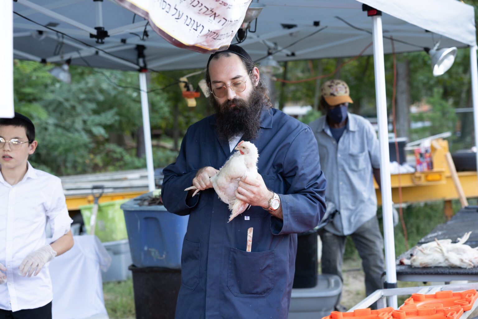 Jewish atonement ritual known as Kaparot.