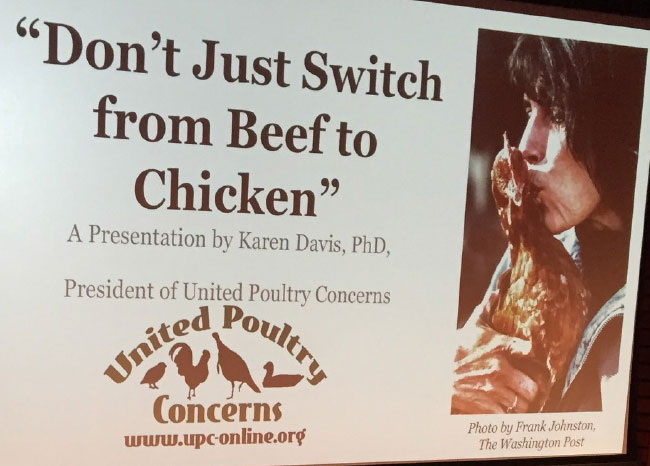 CEC 2018 Don't Just Switch from Beef to Chicken