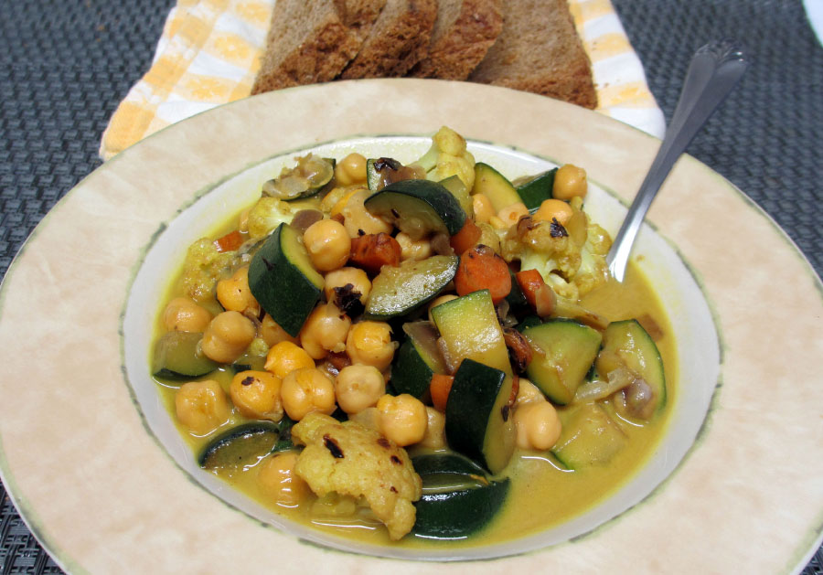 Coconut Curry Chickpea Stew