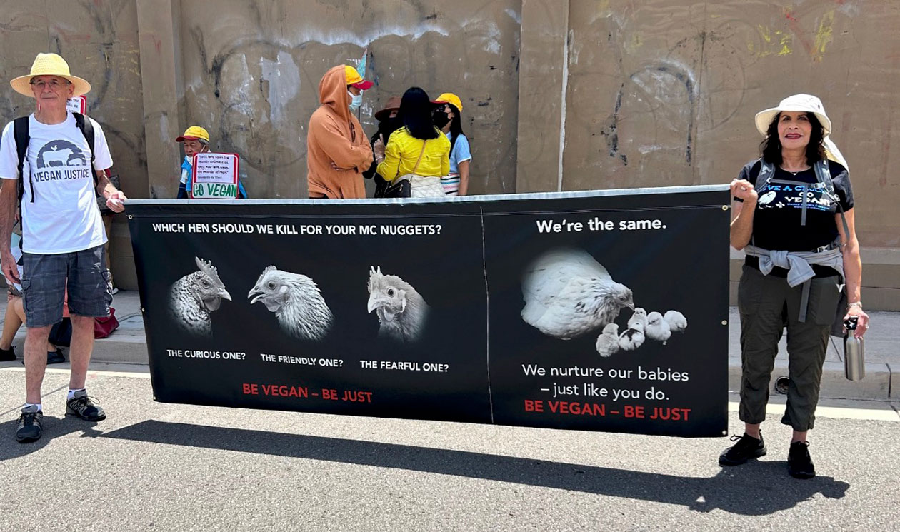 Animal Rights March in San Diego, CA