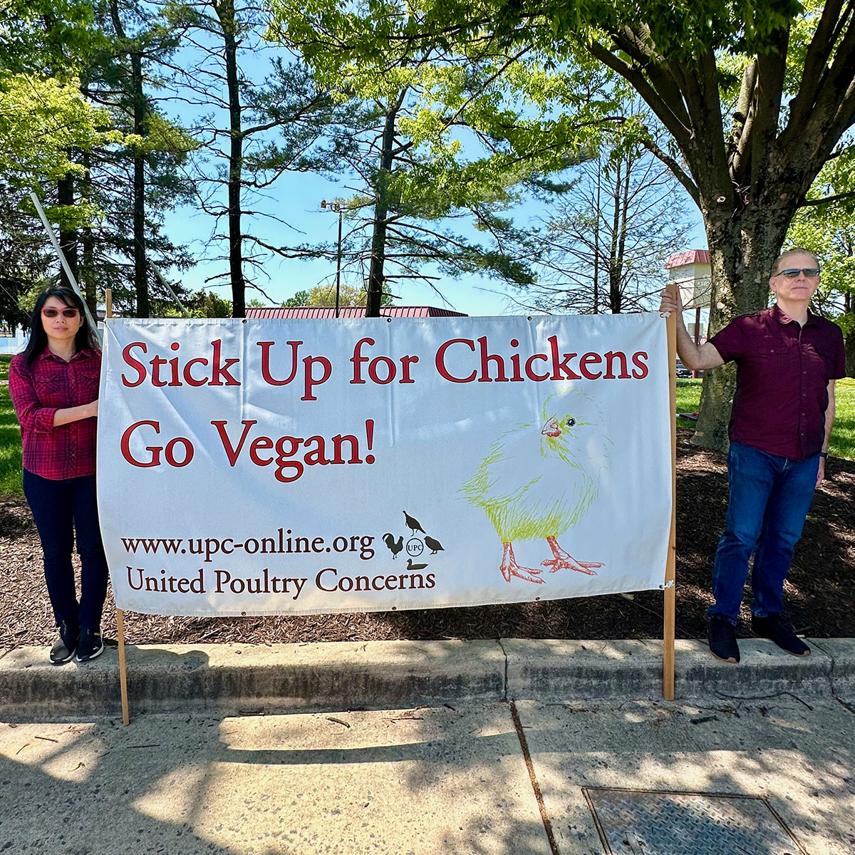 Peaceful demonstration in Olney, MD