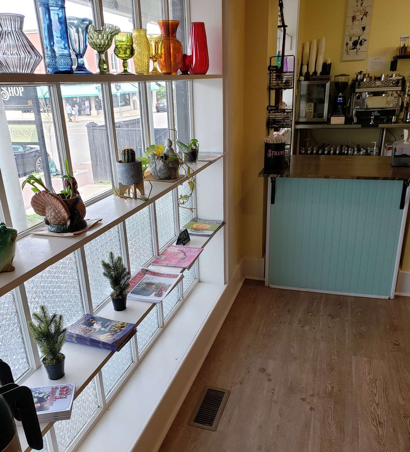 More UPC literature displayed in the Minglewood bakery window